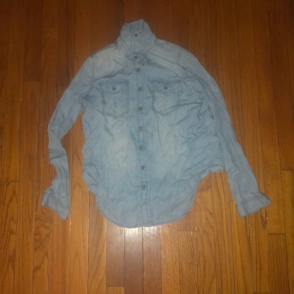 Long Sleeve Denim Shirt
